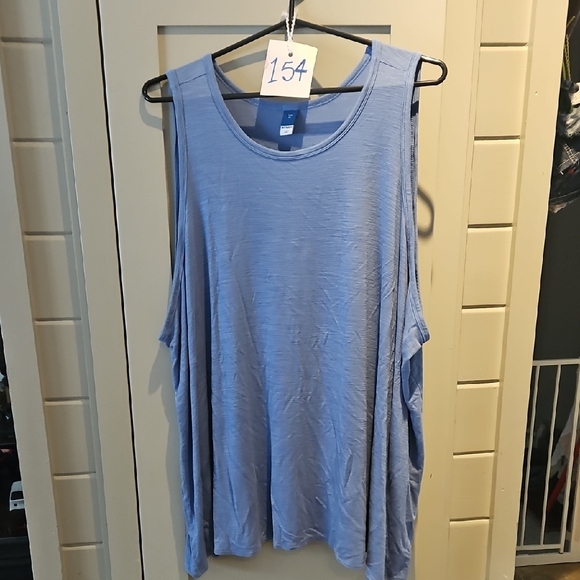 Old Navy Tops - #154 Old Navy Light Blue Tank Top Sz. 4X